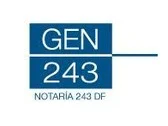 Logotipo de Notaría 243 CDMX